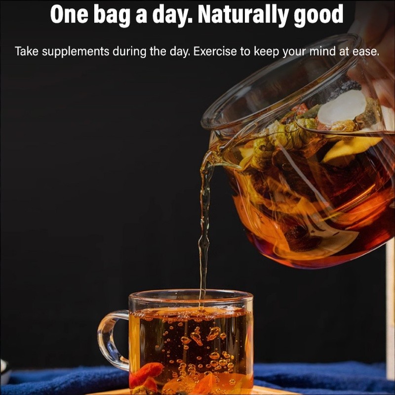 FDA Ginseng Herbal Tea Combo | 9-Treasure (5g×30) + 10-Treasure (5g×20 ...