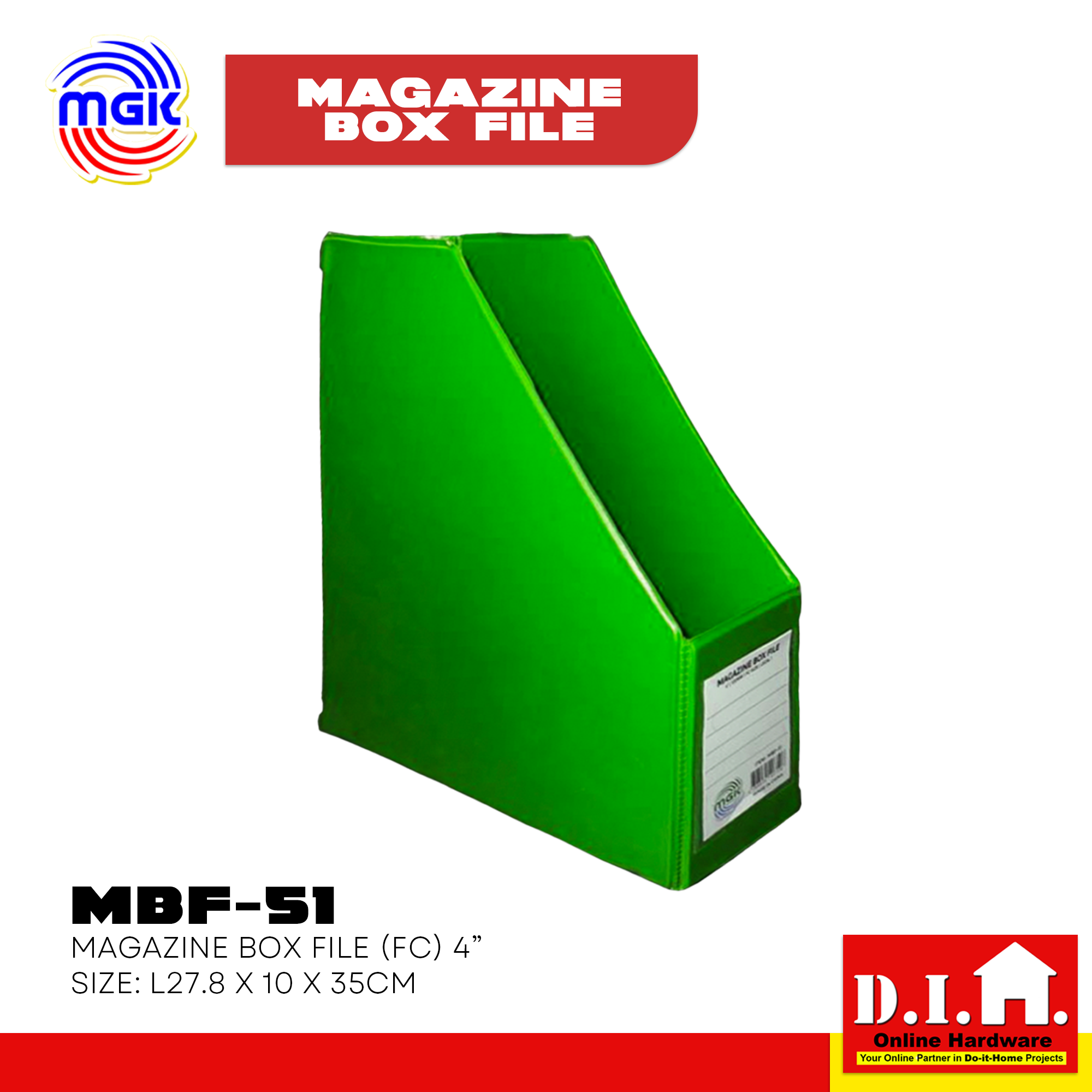 Do It Home MGK MBF-51 Magazine Box File FC 4