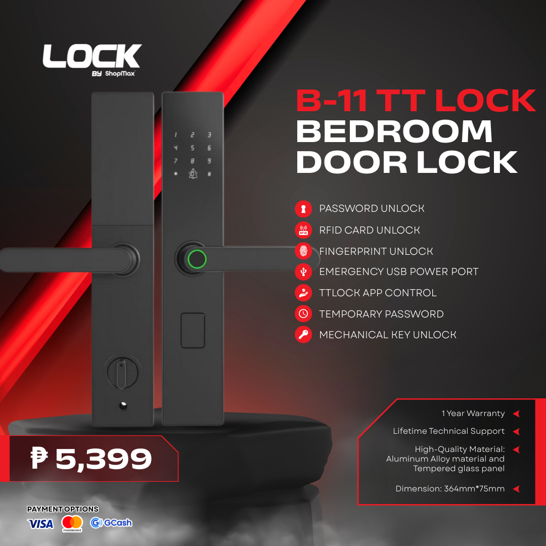LOOCK B11 Essential Smart Lock TTLock App | Biometric Fingerprint ...