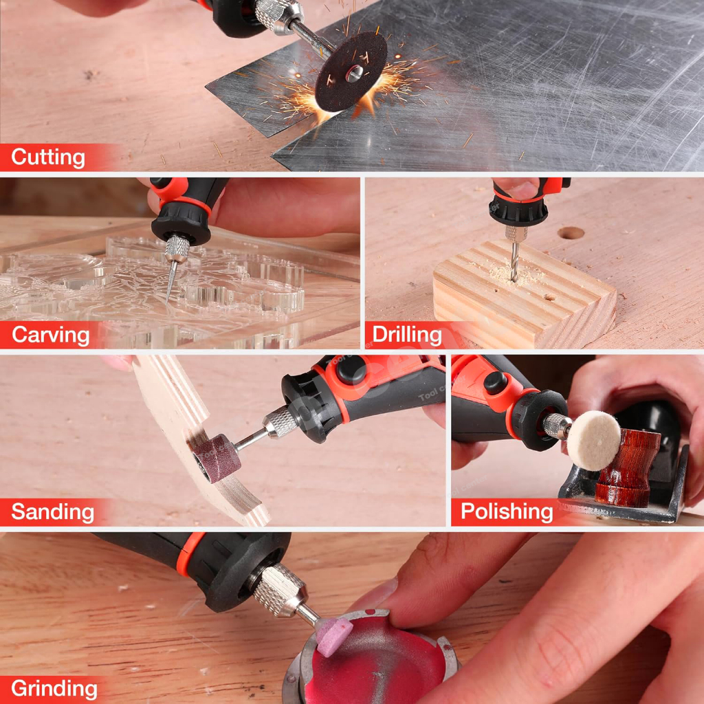 REAIM Mini Grinder Tool Set Porting Tool Set Mini Grinder 211pcs/42pcs ...