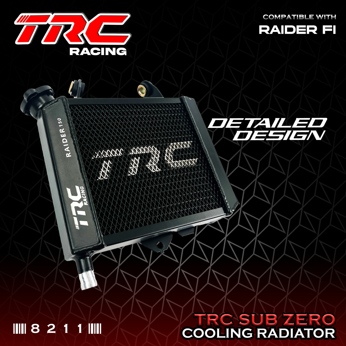 TRC SUB ZERO COOLING RADIATOR for RAIDER FI 8211 | Shopee Philippines