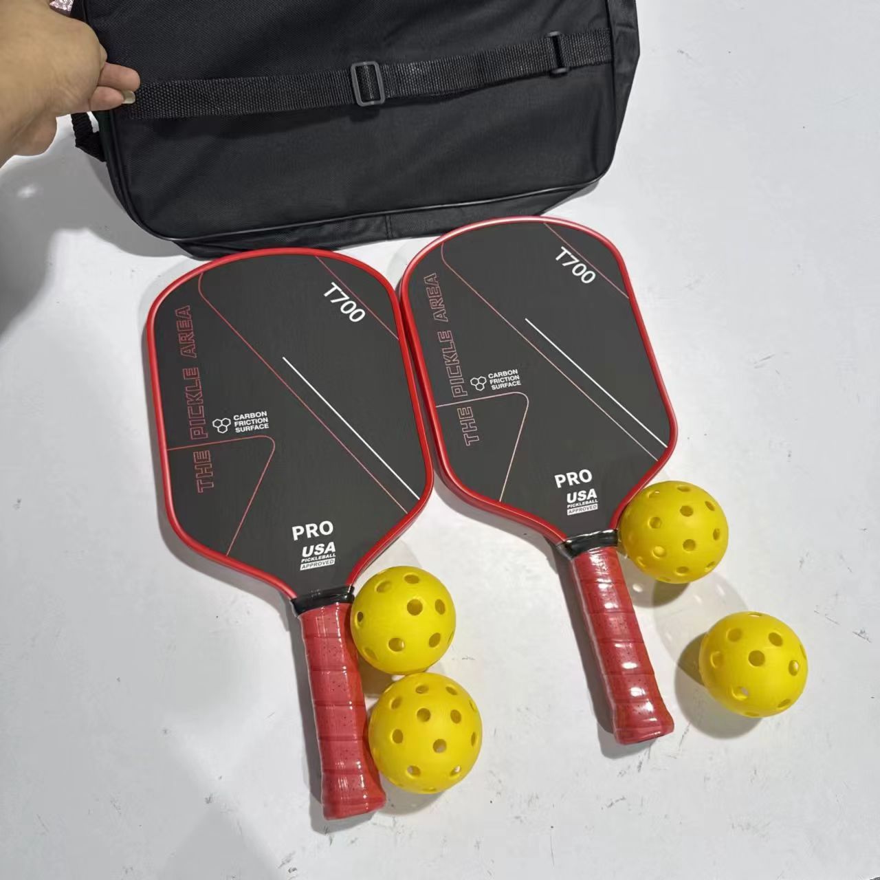 Pickleball Rackets T700 Pickleball Paddles USAPA Carbon Fiber Paddle ...