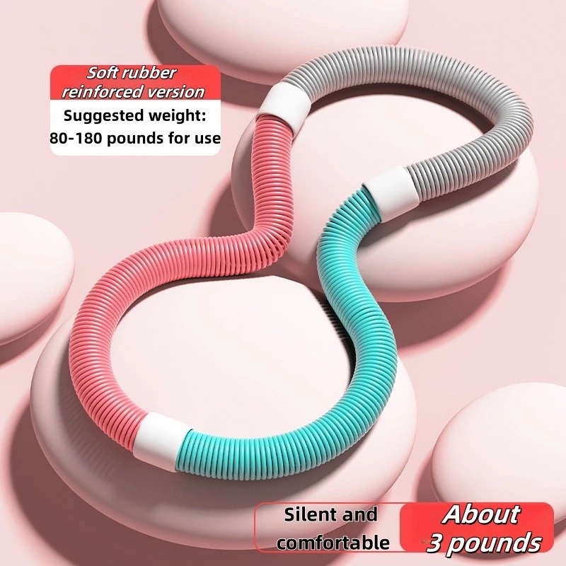 Spring Hula Hoop Soft Fitness Massage Foldable Hula Hoop | Shopee ...