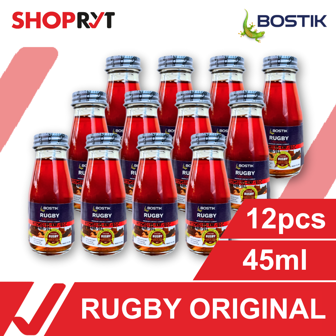 Bostik Rugby Original 45ML (Bonding of rubber, leather, rubber foam ...