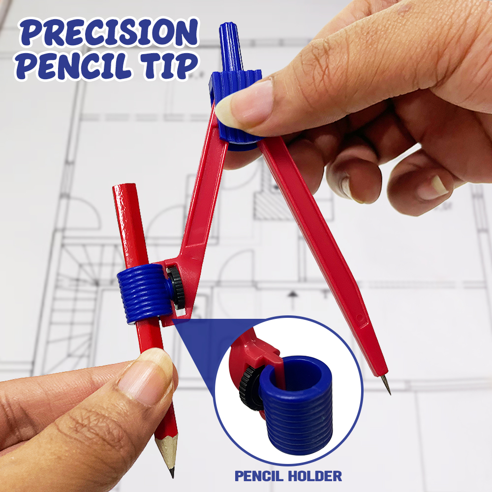 FCI Pencil Compass Drawing Tool Stationery For School Supplies With ...