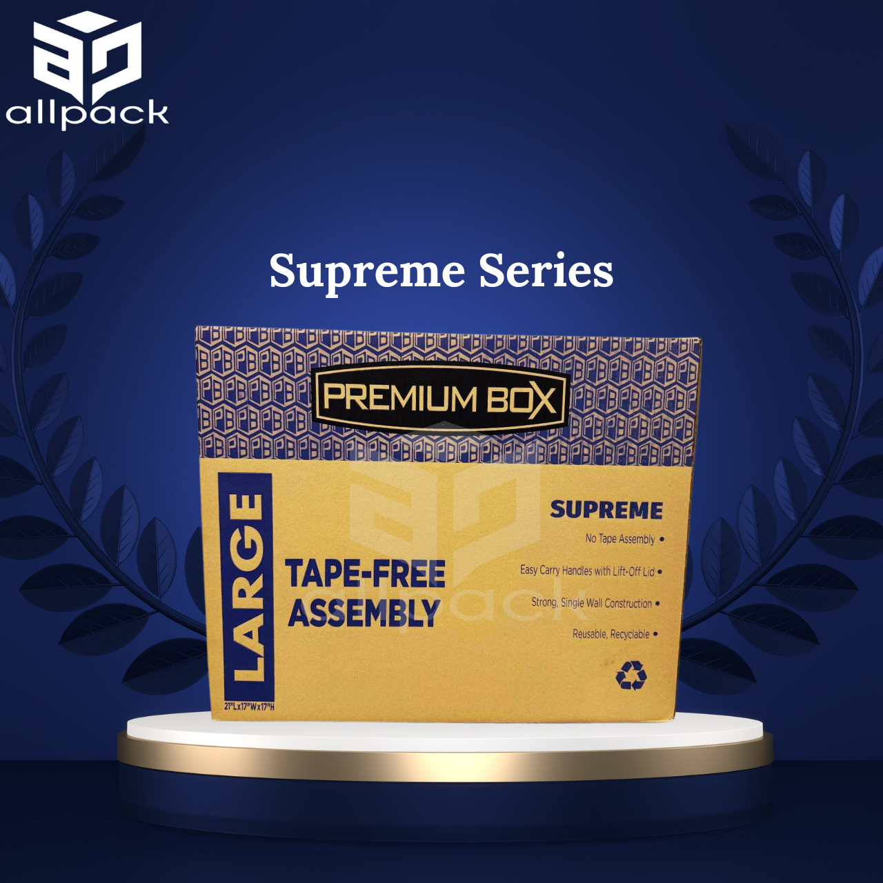 Supreme Storage Moving Filing Box 21x17x17 inches Large (1pc) | Shopee ...