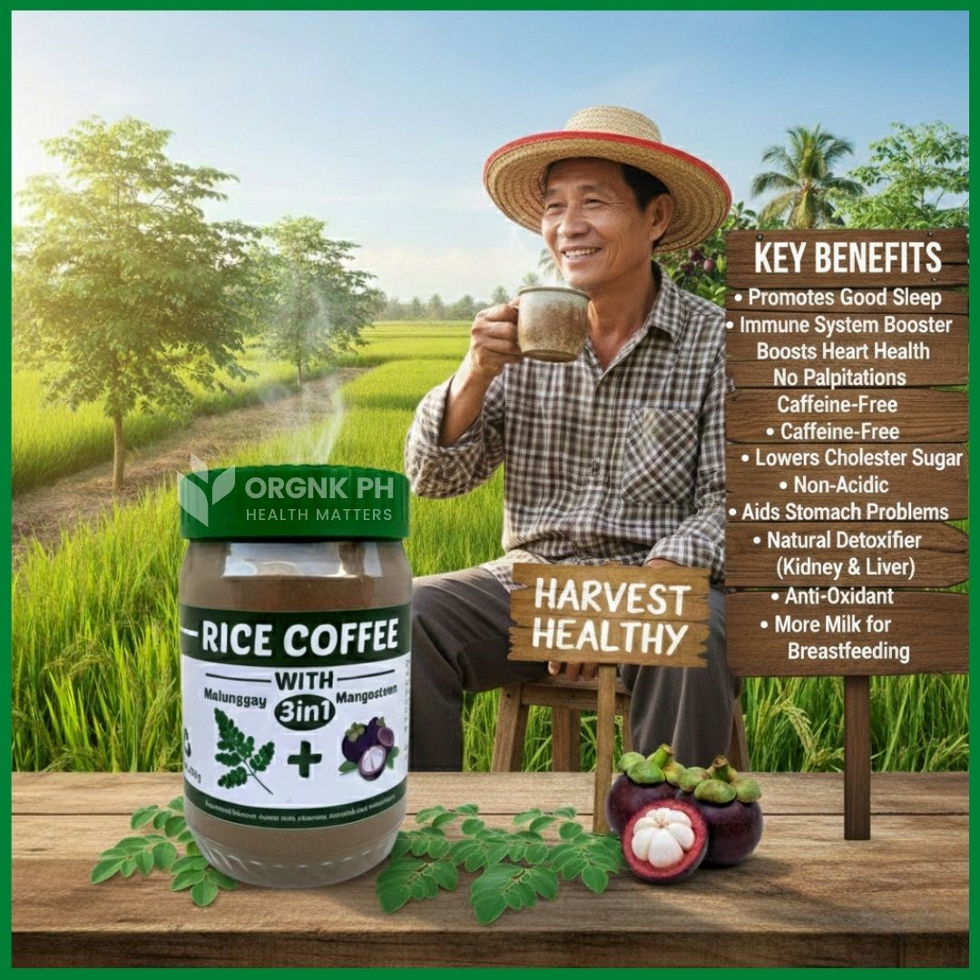 Ilocos Rice Coffee with Malunggay and Mangosteen Promotes Good Sleep No ...
