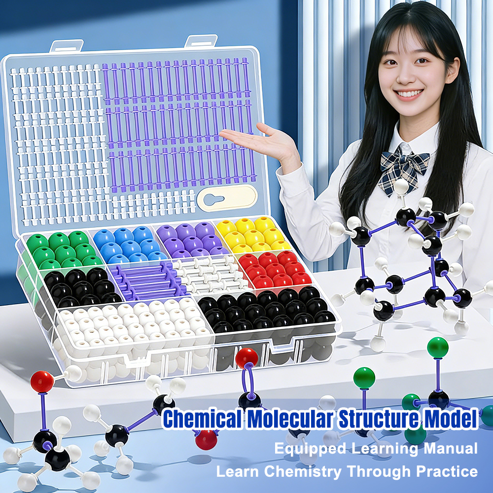 Chemical Molecular Structure Model Kit Organic Inorganic Chemistry Set ...