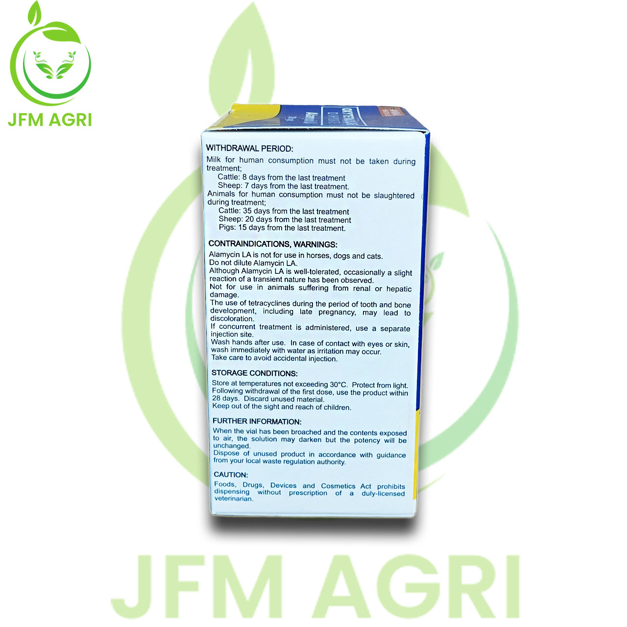 Alamycin LA Oxytetracycline Dihydrate Antibacterial BMEG (100 mL ...