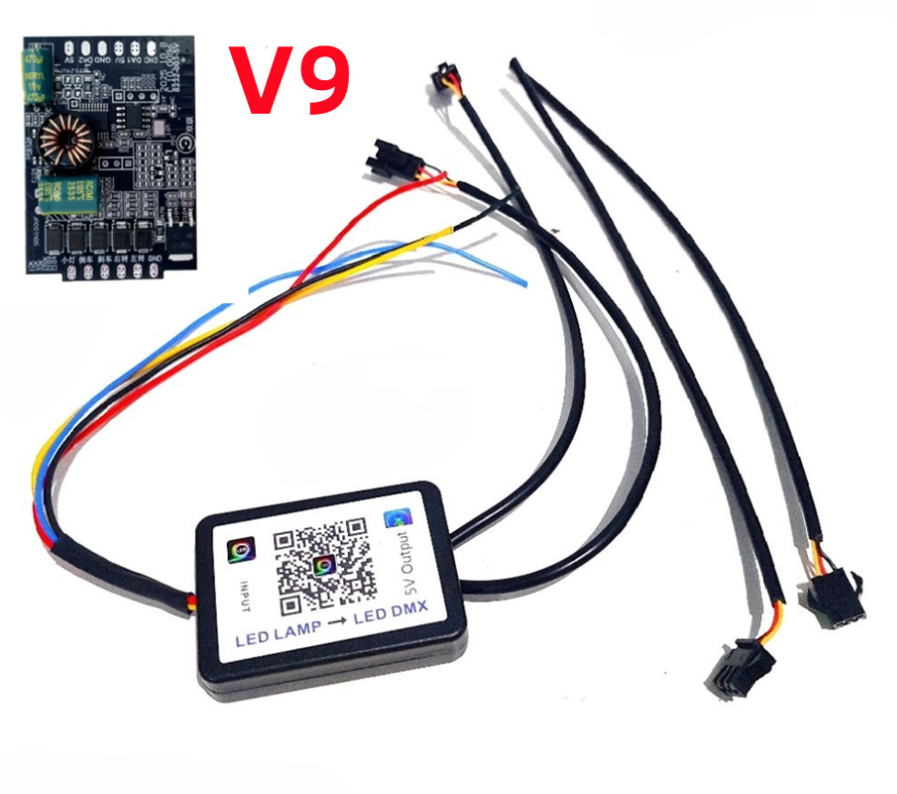 DMX RGB MODULE V9 METRIX WITH BOX AND CABLE | Shopee Philippines