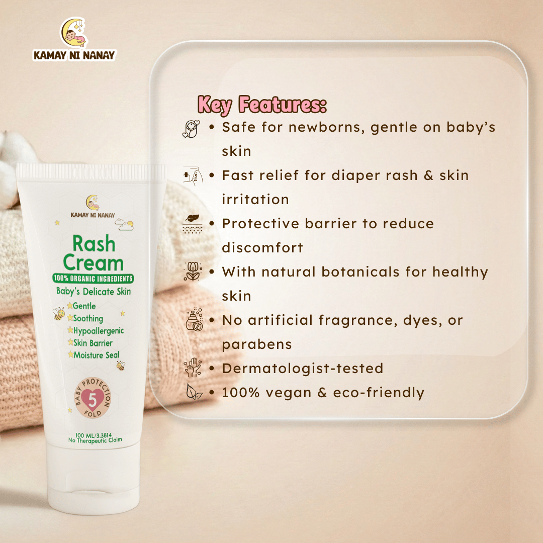 Kamay ni Nanay Rash Cream | for Baby | Original 100% Vegan Cream | for ...