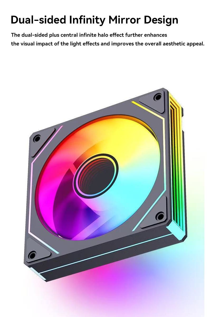 Inplay Ominiview 120MM ARGB Case Fan 6-Pin Silent Computer Fan 800 ...