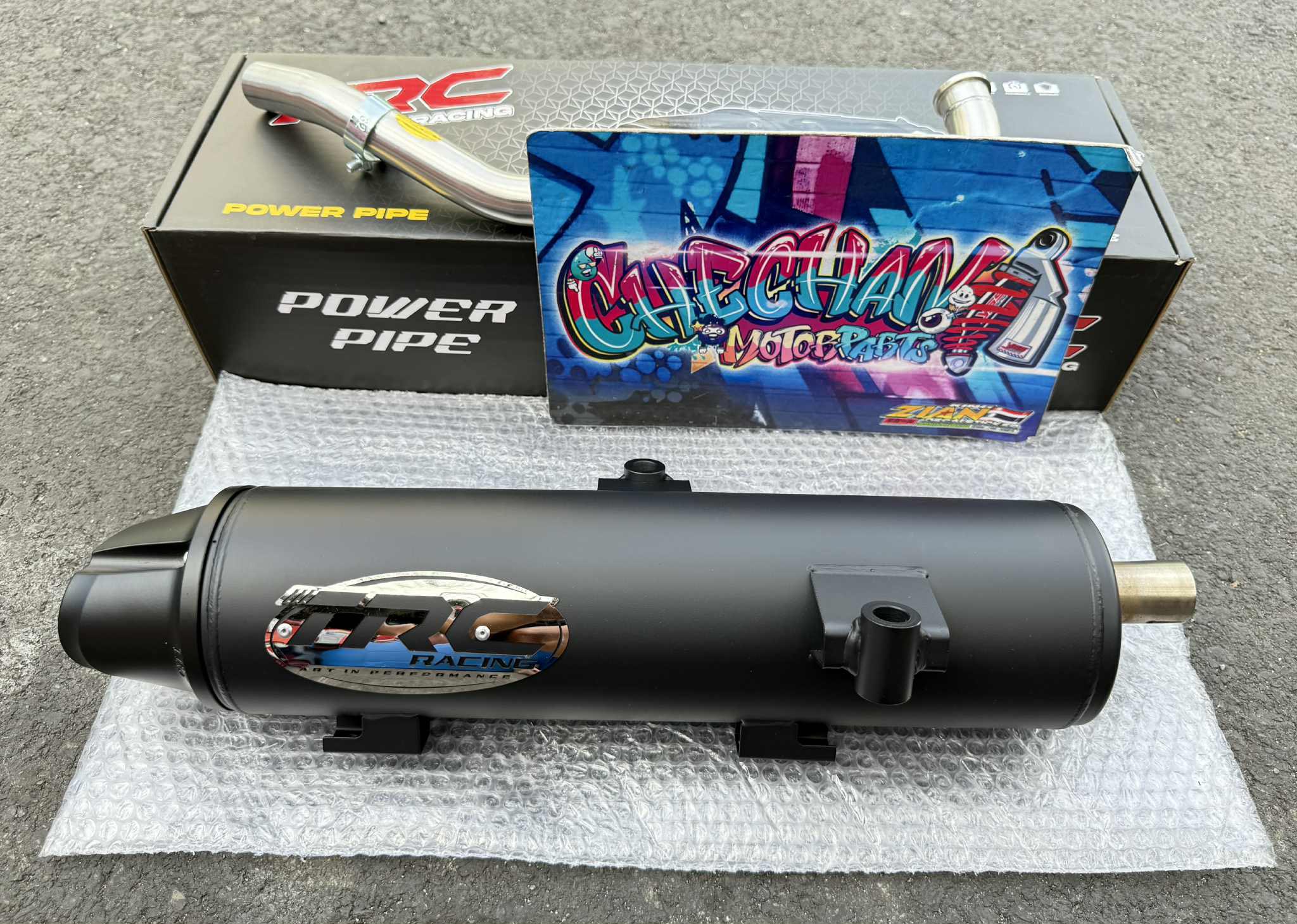 TRC PIPE HONDA CLICK 125/150 / AEROX V2 / NMAX V2 / MIO I 125/M3 LEGIT ...
