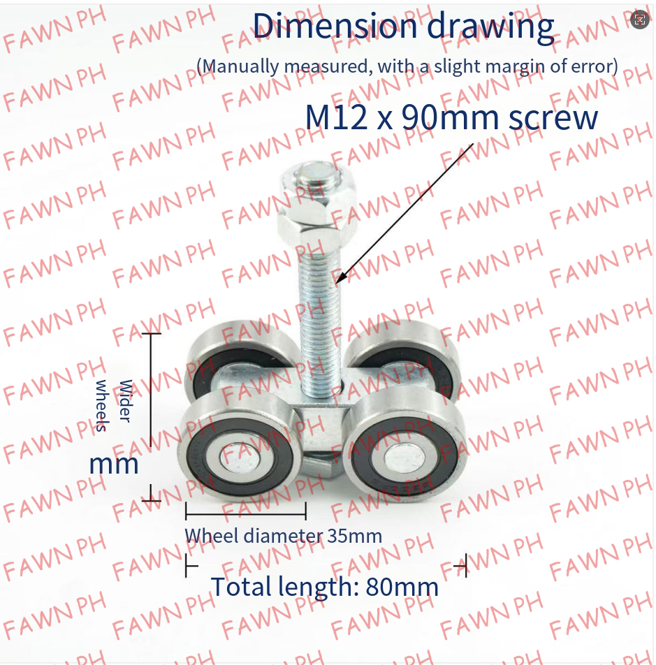 Pulley, multi-functional mobile pulley, sliding door, suspended rail ...