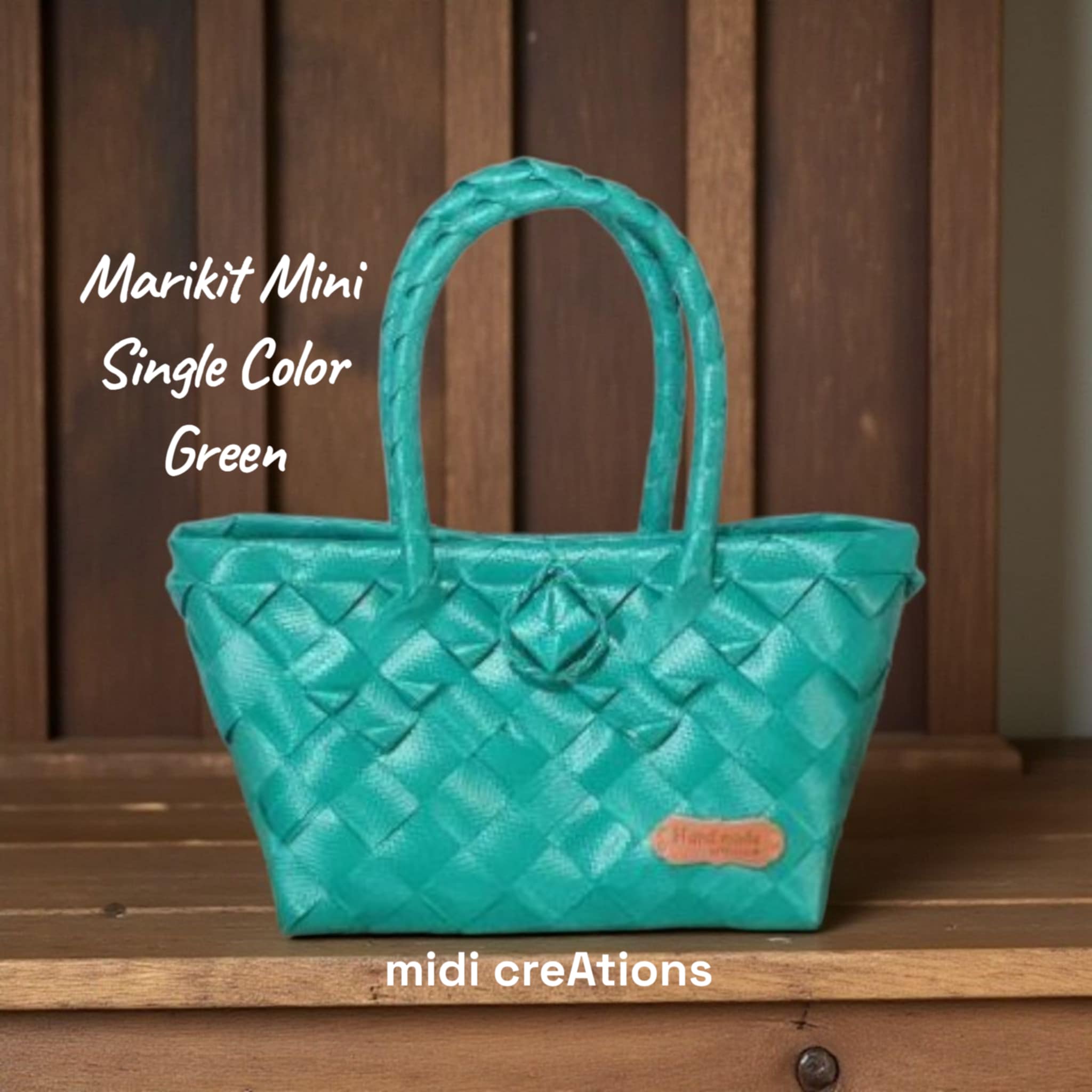 Marikit Mini Bayong Single Color Handcrafted by Midi Creations | Shopee ...
