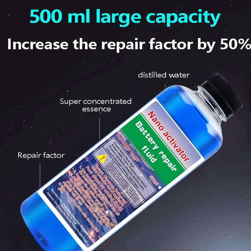 Repair rate 99.9% Battery repair solution Battery solution water ...
