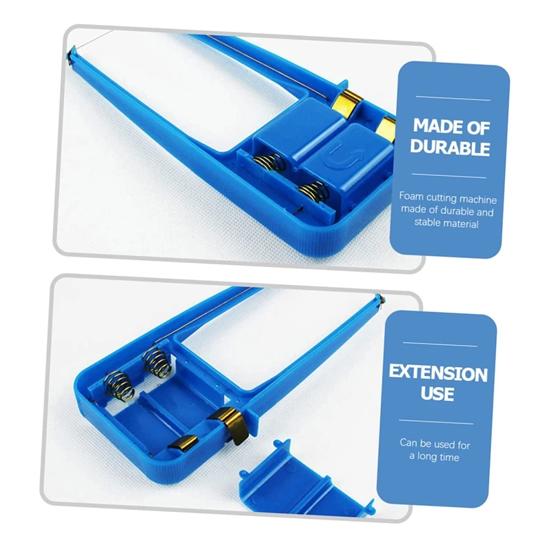 Plastic Blue Polystyrene Cutter Craft Foam Cutter DIY Hot Wire ...