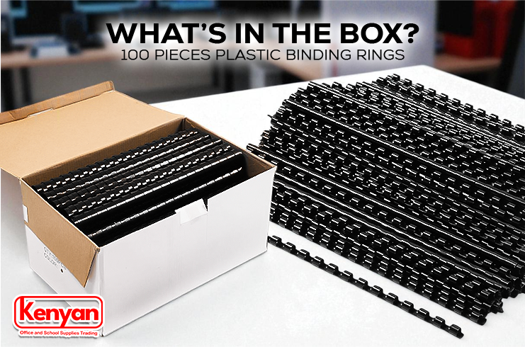 100pcs F4 Comb Binder Ring Long PVC Plastic Legal 23 Holes Binding Ring ...