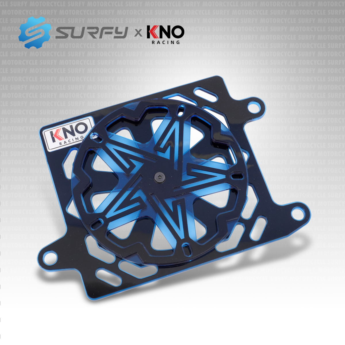 KNO Star Spinner Radiator Cover for Click 125i/150i ADV 150 PCX 150 3mm ...