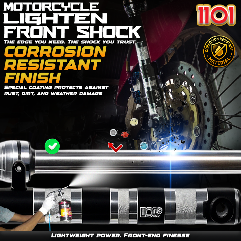LIGHTEN FRONT SHOCK REFIT TUBE FOR MOTORCYCLE (1101 BRAND)- HIGH ...