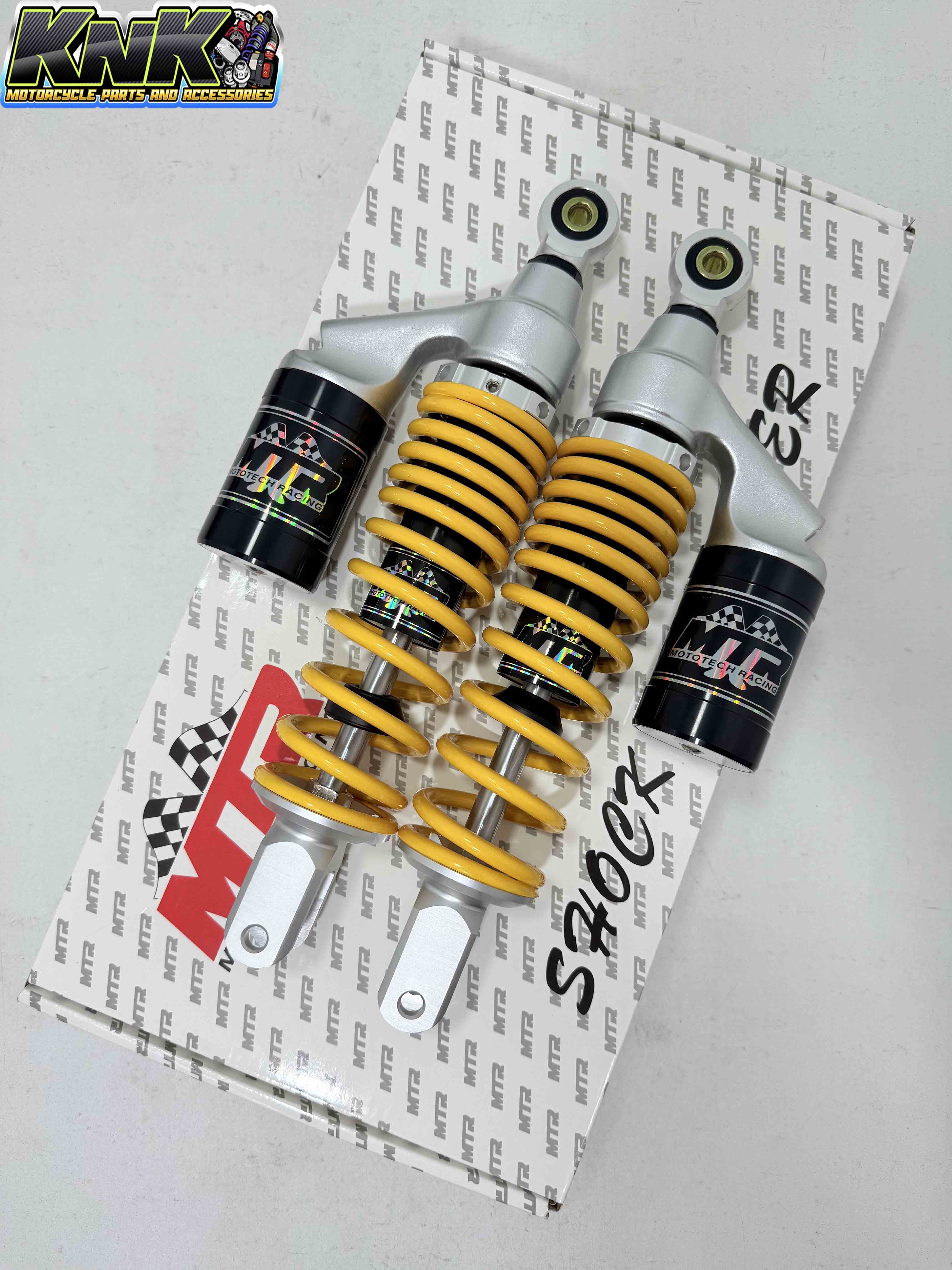 MTR REAR SHOCK SUSPENSION FULLY ADJUSTABLE W/ TANK 305MM-330MM FOR NMAX ...