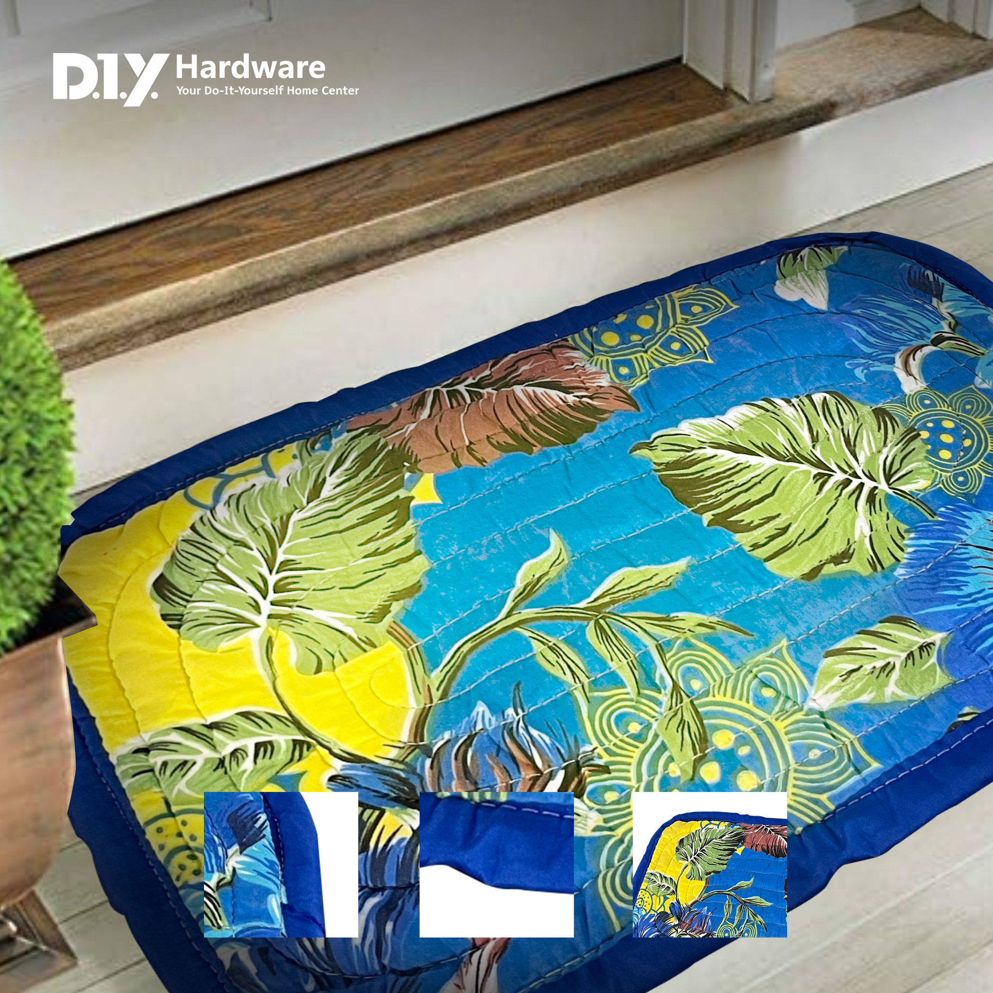 Doormat Cotton Printed Oval | Shopee Philippines