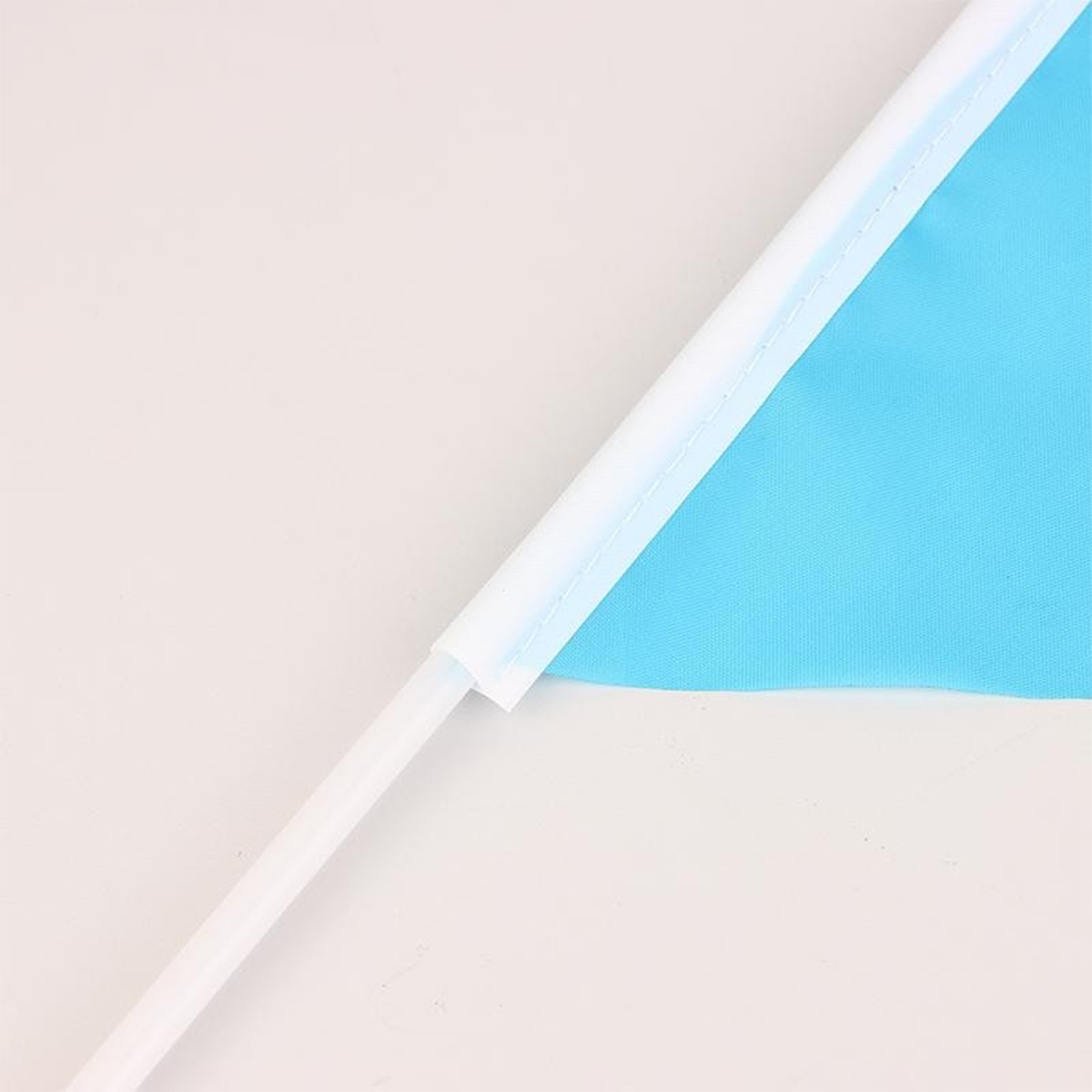 10Pcs Colorful Triangle Flaglets with Stick Triangle Flag Handheld Flag ...