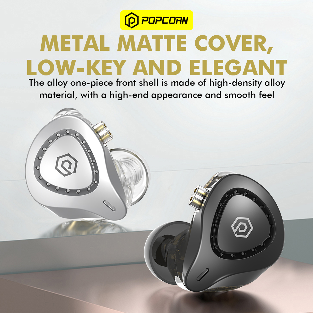 Popcorn Bass X9 Pro Type C Earphones Wired Dynamic In Ear gaming ...