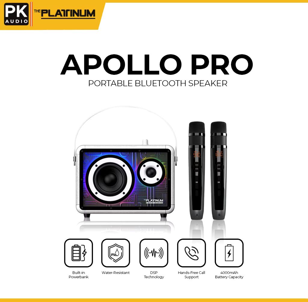 Platinum Apollo Series Portable Bluetooth Speaker | Shopee Philippines