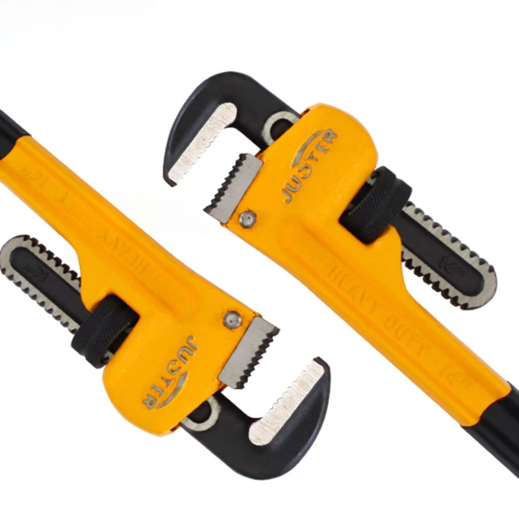 Heavy-Duty Adjustable Pipe Wrench Industrial-Grade Plumbing Tool (8" to ...