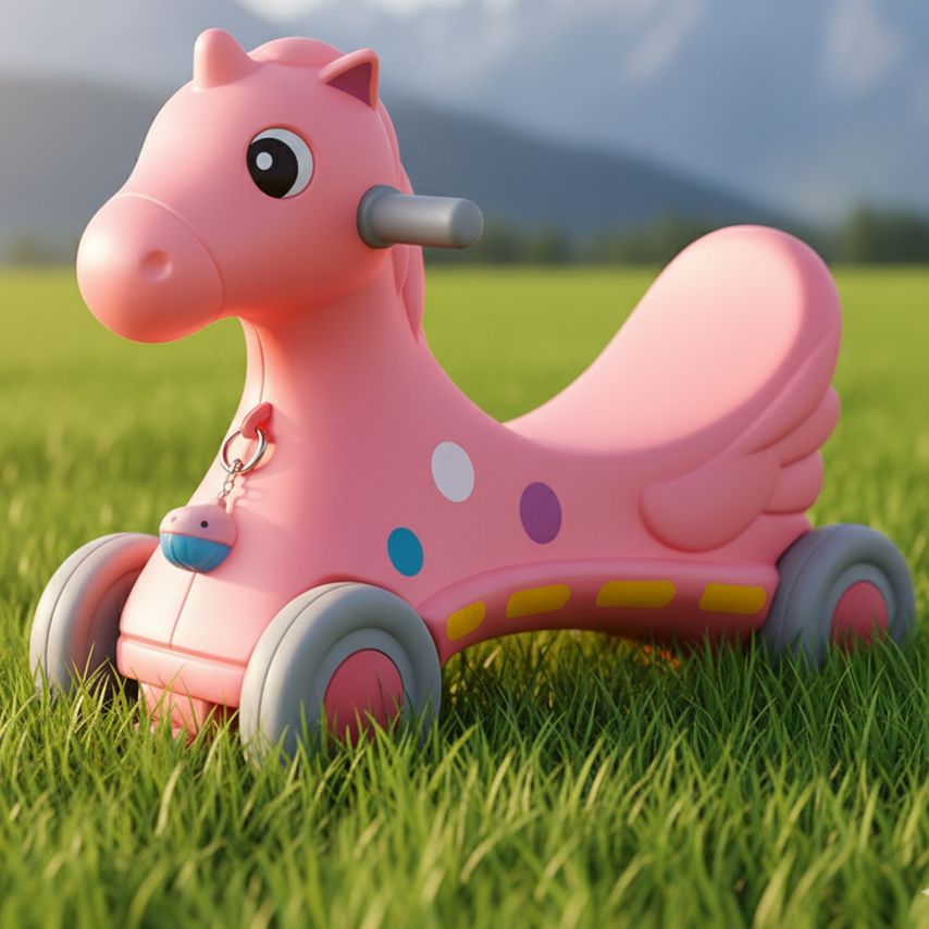 Japan Tokyoite Childrens Big Rocking Horse Ride On Multifunctional ...