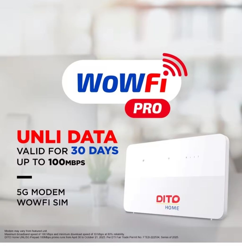 New DITO Home Wifi With Unli 5G Data For 30 Days Model H151-370 ...
