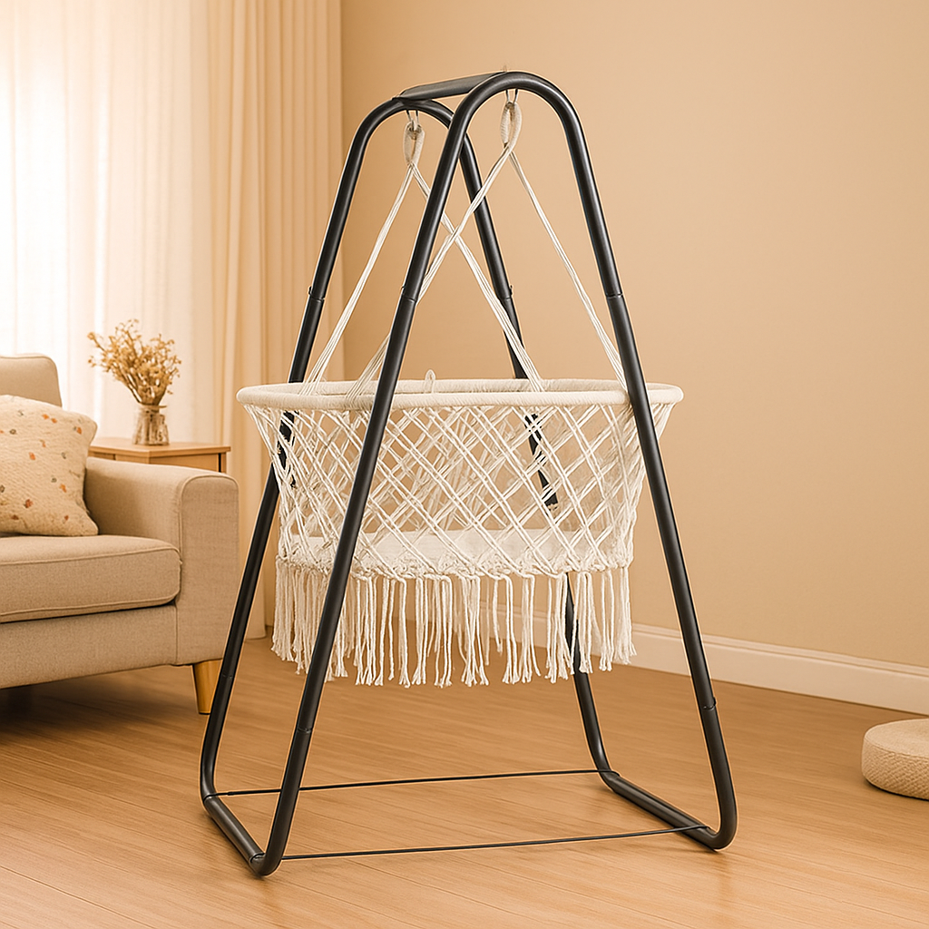 Duyan for Baby Heavy Duty Metal Stand Rocking Chair Swing Bed Indoor ...