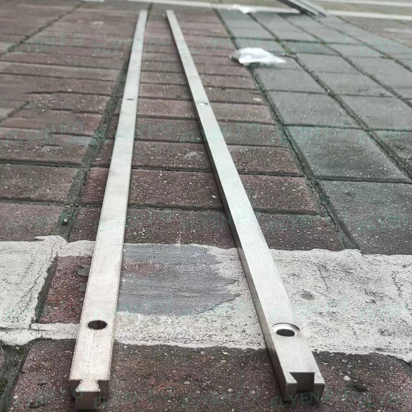 Heavy Duty Stainless Sliding Gate Track Rail Sliding Door Ground Rail ...