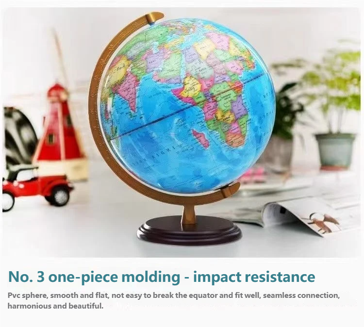 32cm LED Light World Globe Map Geography Educational Toy Suitable for ...