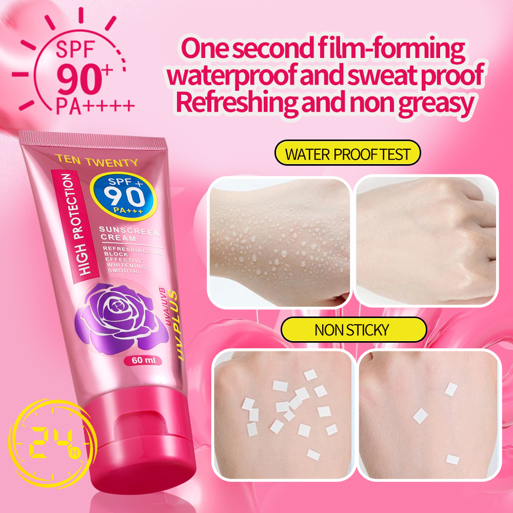 “TEN TWENTY High Protection Sunscreen Cream SPF 90+ PA ...