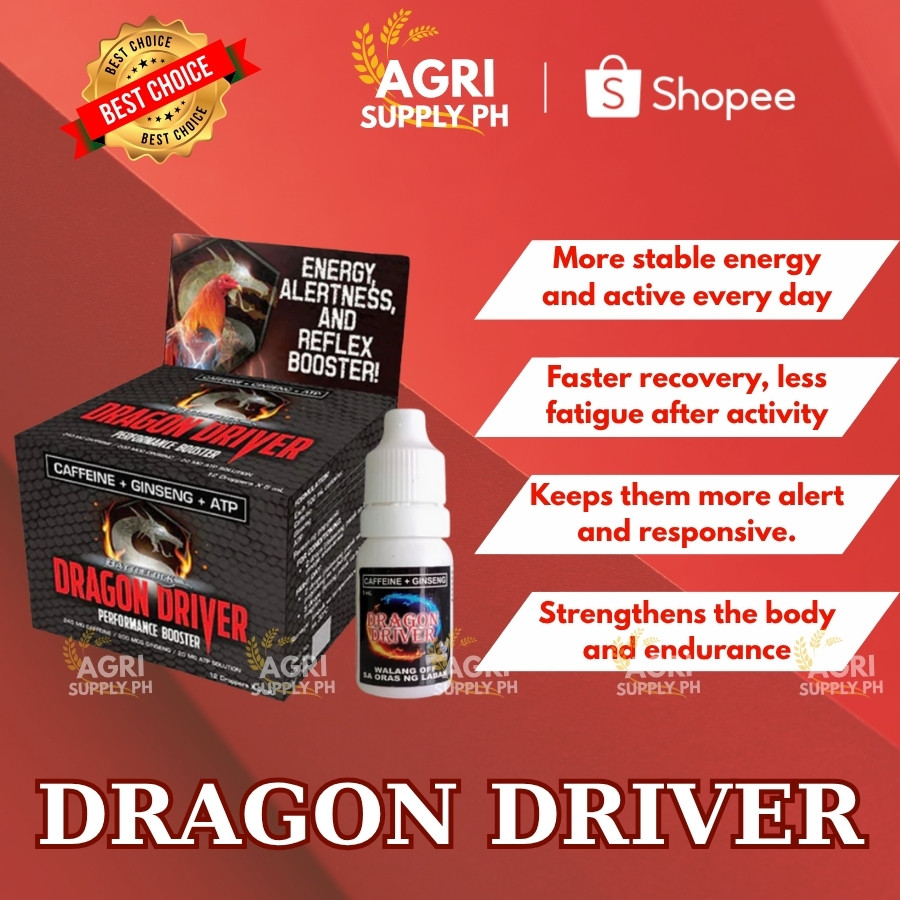 DRAGON DRIVER 10ML – Boost Energy, Stamina and Quick Reflexes in ...