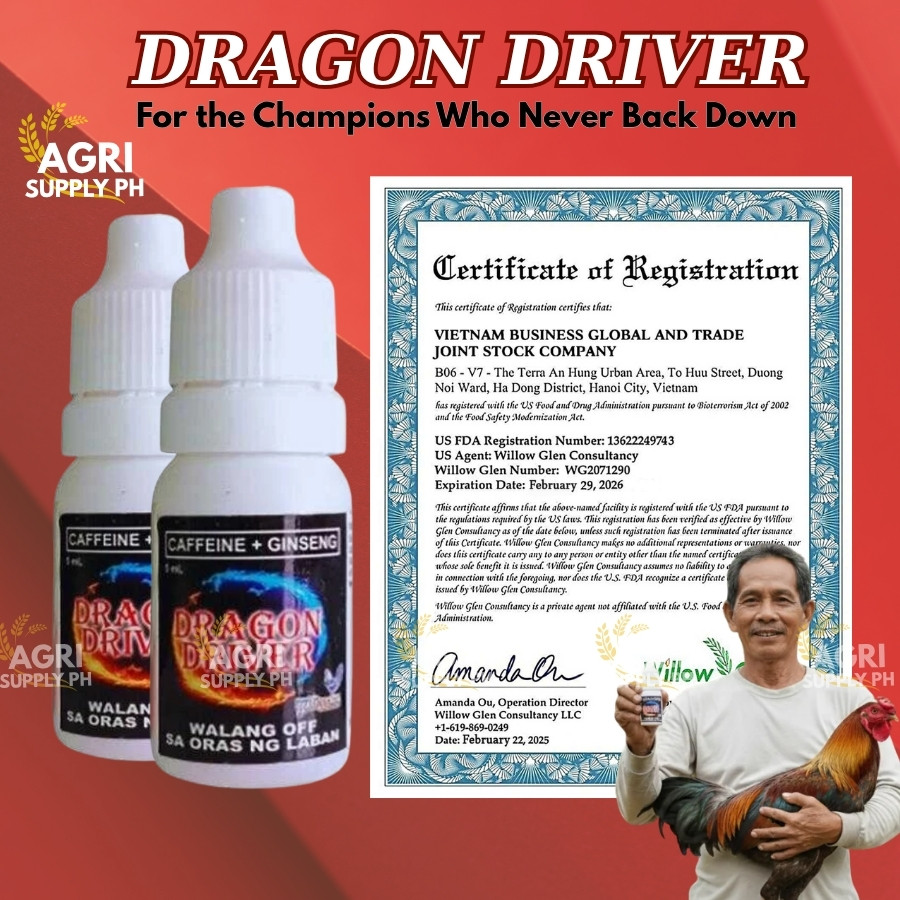 DRAGON DRIVER 10ML – Safe and Effective Energy Solution for All Breeds ...