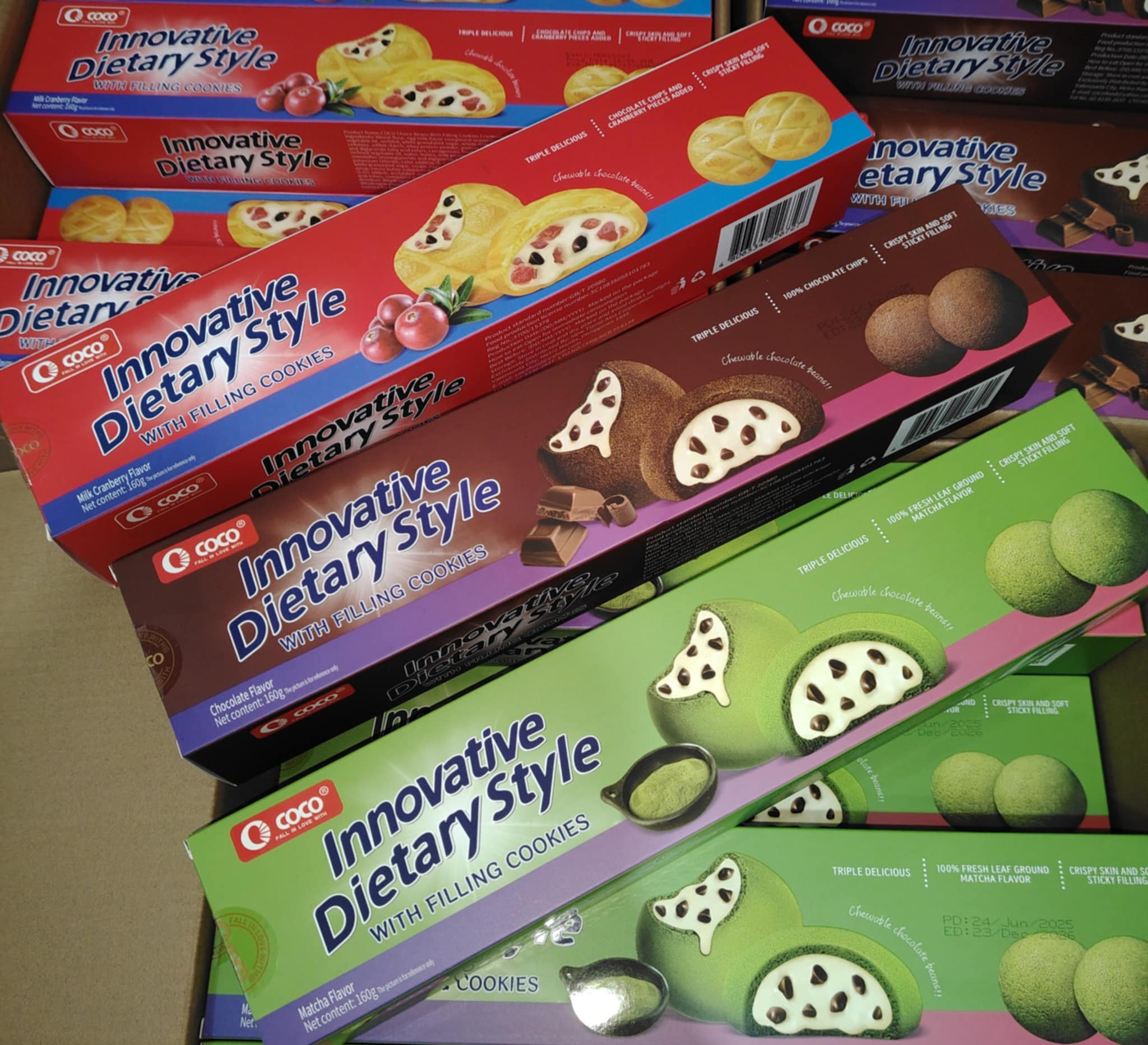 COCO INNOVATIVE DIETARY STYLE WITH FILLING COOKIES 160 GRAMS | Shopee ...