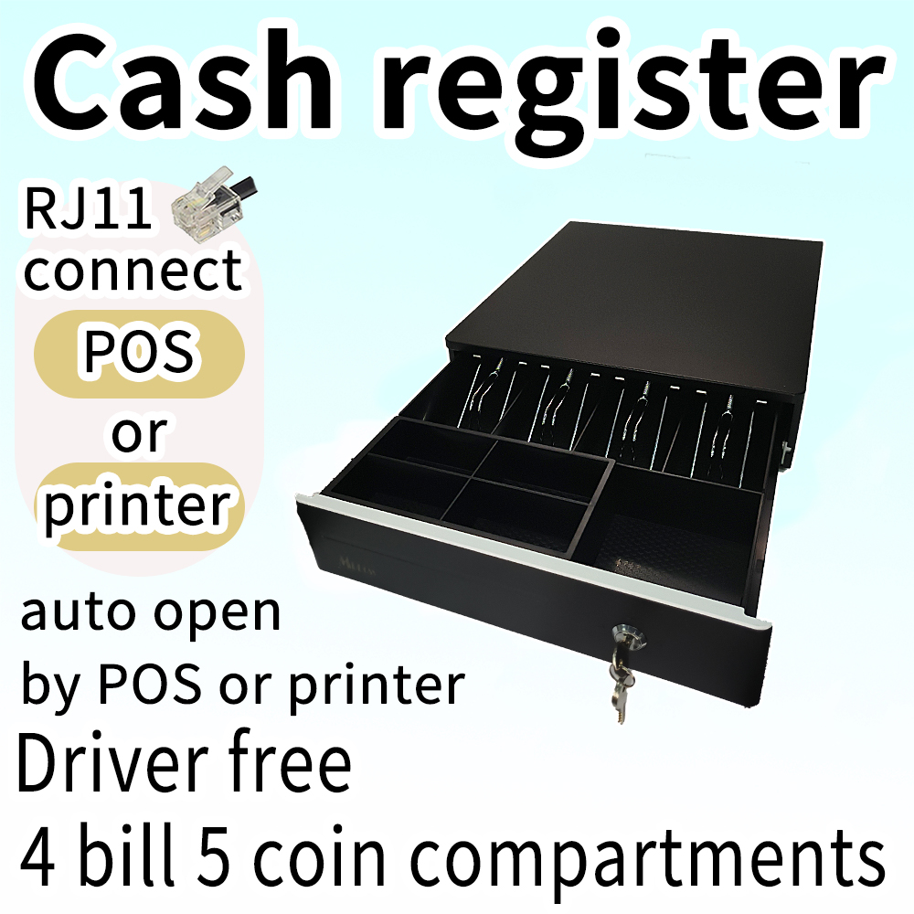Metal Cash Drawer save money cashier box POS Till cash register change ...