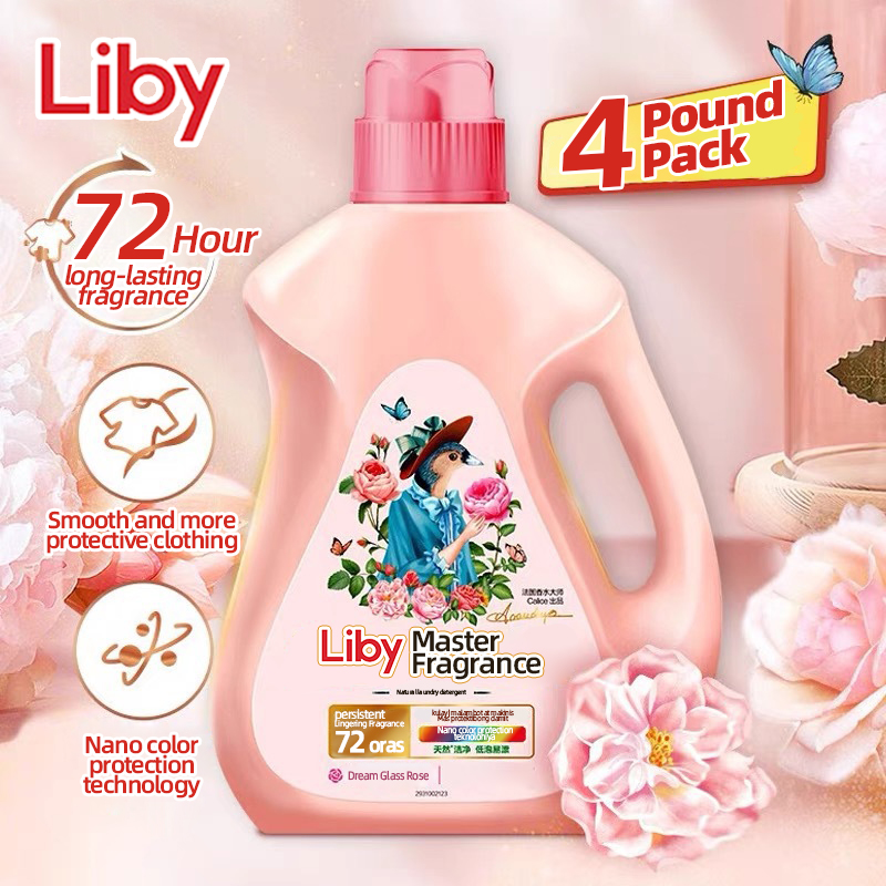 Liby Liquid Laundry Detergent 2Kg Master Fragrance Perfumed Laundry ...
