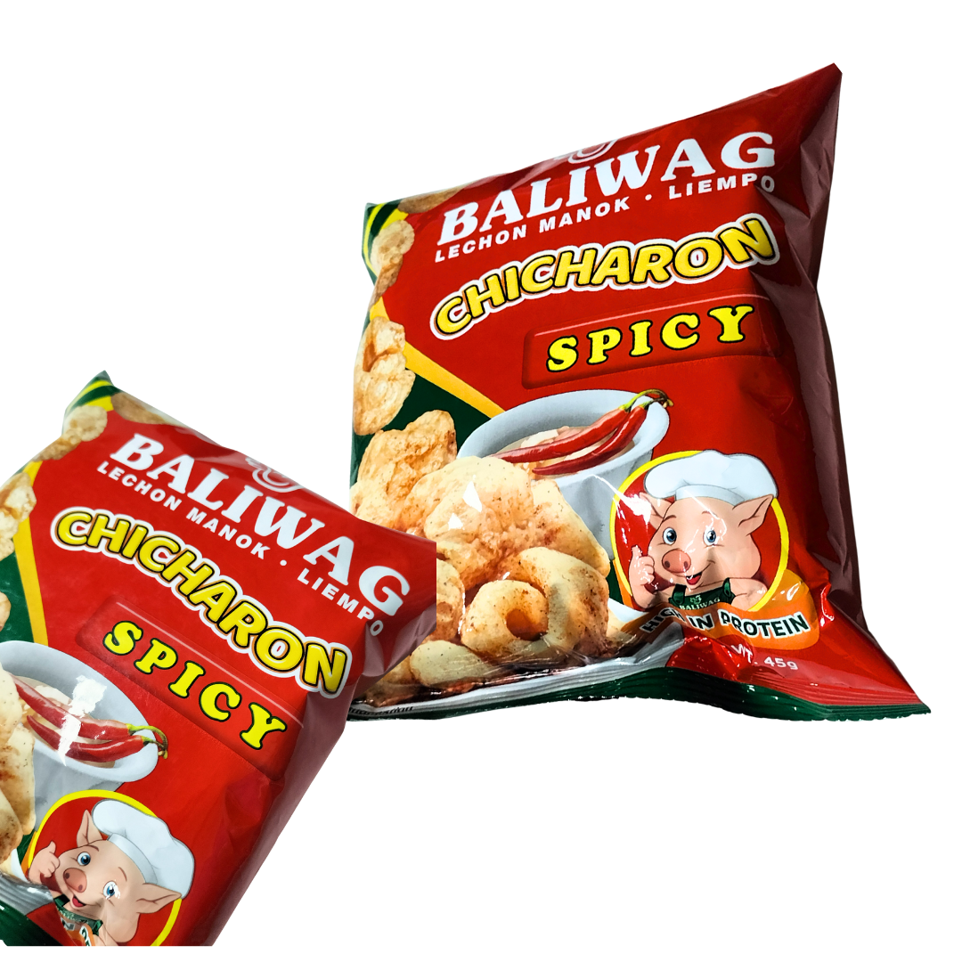 Set of 3 Baliwag Chicharon Spicy | Shopee Philippines