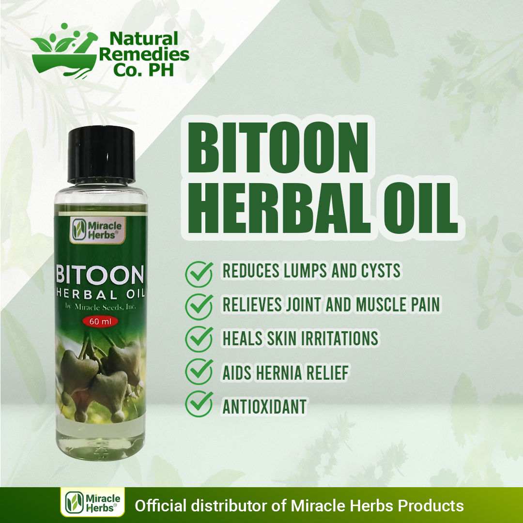 Pure Bitoon Herbal Oil | Shopee Philippines