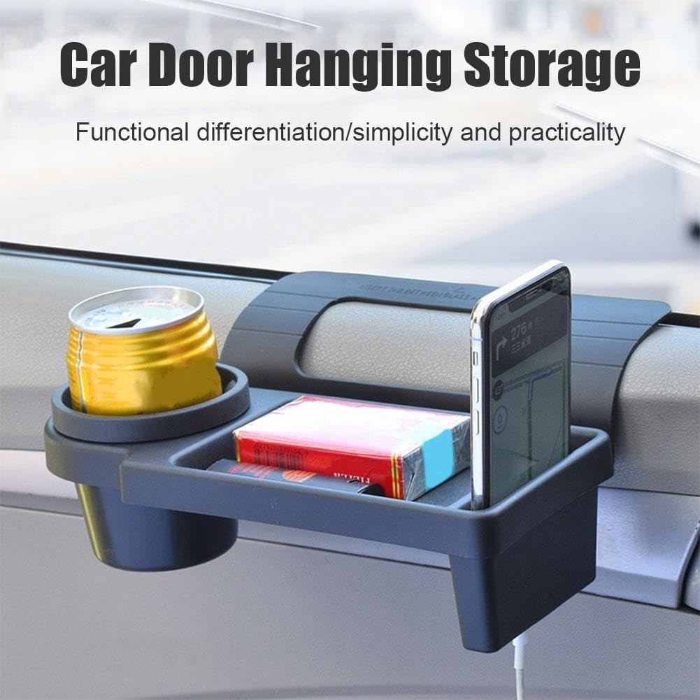 2PCS 4in1 Multifunctional Car Side Door Window auto Storage Box Hanging ...