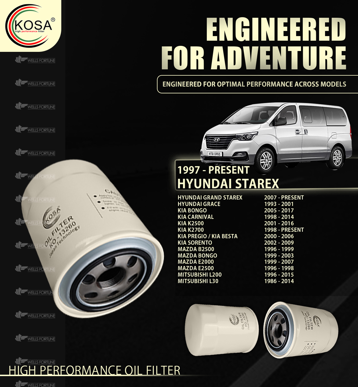 HYUNDAI D4BH HYUNDAI STAREX SORENTO MATRIX CARNIVAL H100 26300-42040 ...