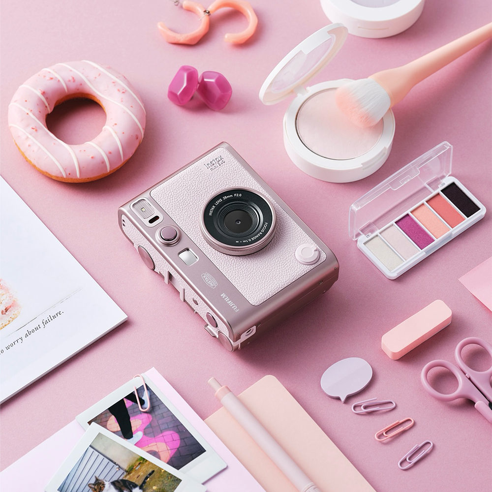 FUJIFILM Instax Mini Evo Hybrid 35mm Instant Film Digital Camera with ...