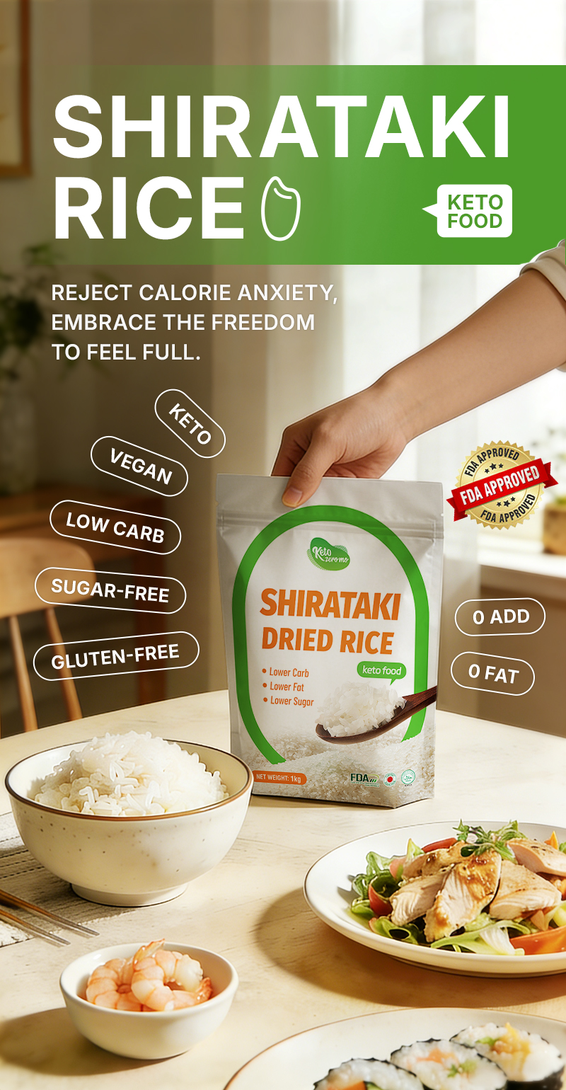 Dry / Dried Shirataki Rice 5kg | Konjac Keto Low carb konjac rice ...