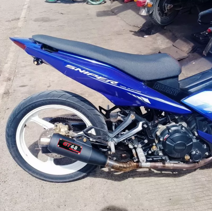 GT68 Cut Power Pipe Motorcycle Exhaust MUFFLER 51mm Made in Thailand ...