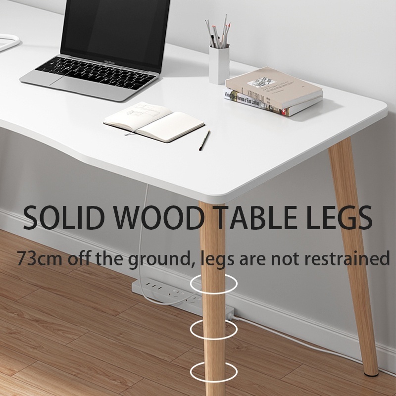 Simple Study Table Study Desk Home Bedroom Office Table Writing Desktop ...