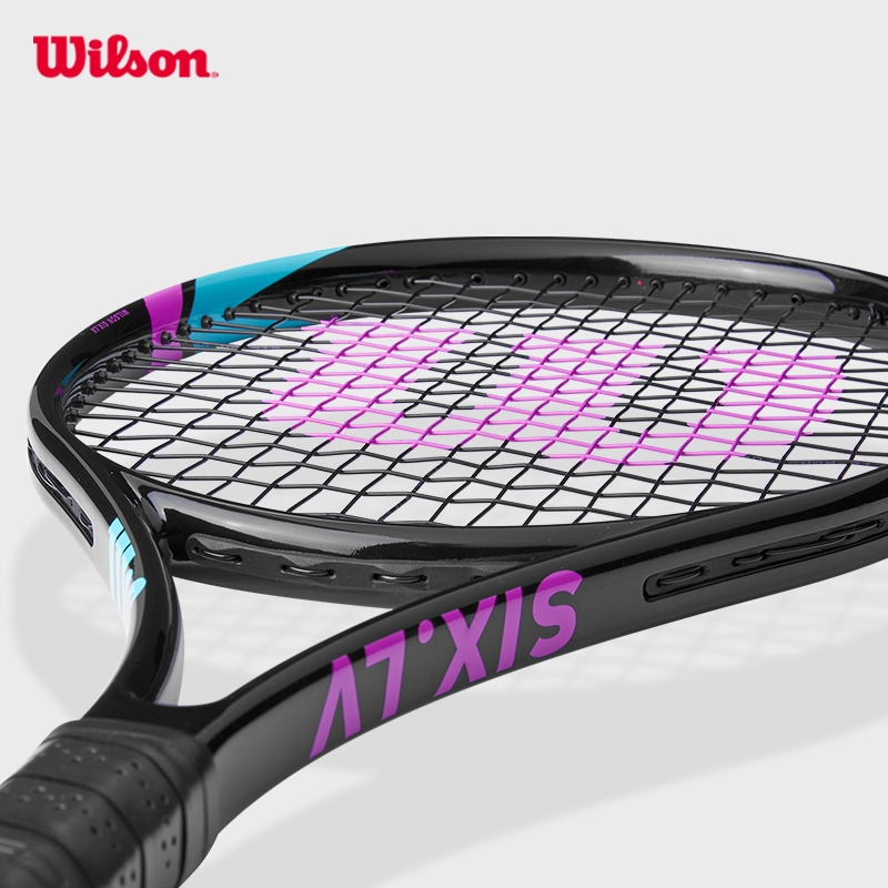 Beginner | Wilson Six LV Tennis Racket (Strung) Recreational Training ...
